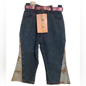 Girls Fashion Denim with Belt